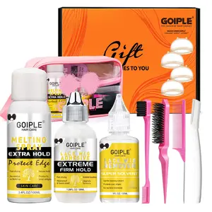 Lace Melting Spray Wig Lace Glue for Lace Front Wigs, Extra Hold Front Glue Adhesive Hair Replacement Adhesive Tools