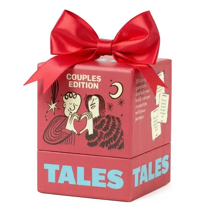 TALES Couples Edition - 150 Curated Questions for Deepening Your Connection & Creating Lasting Memories - Perfect for Every Stage of Your Relationship