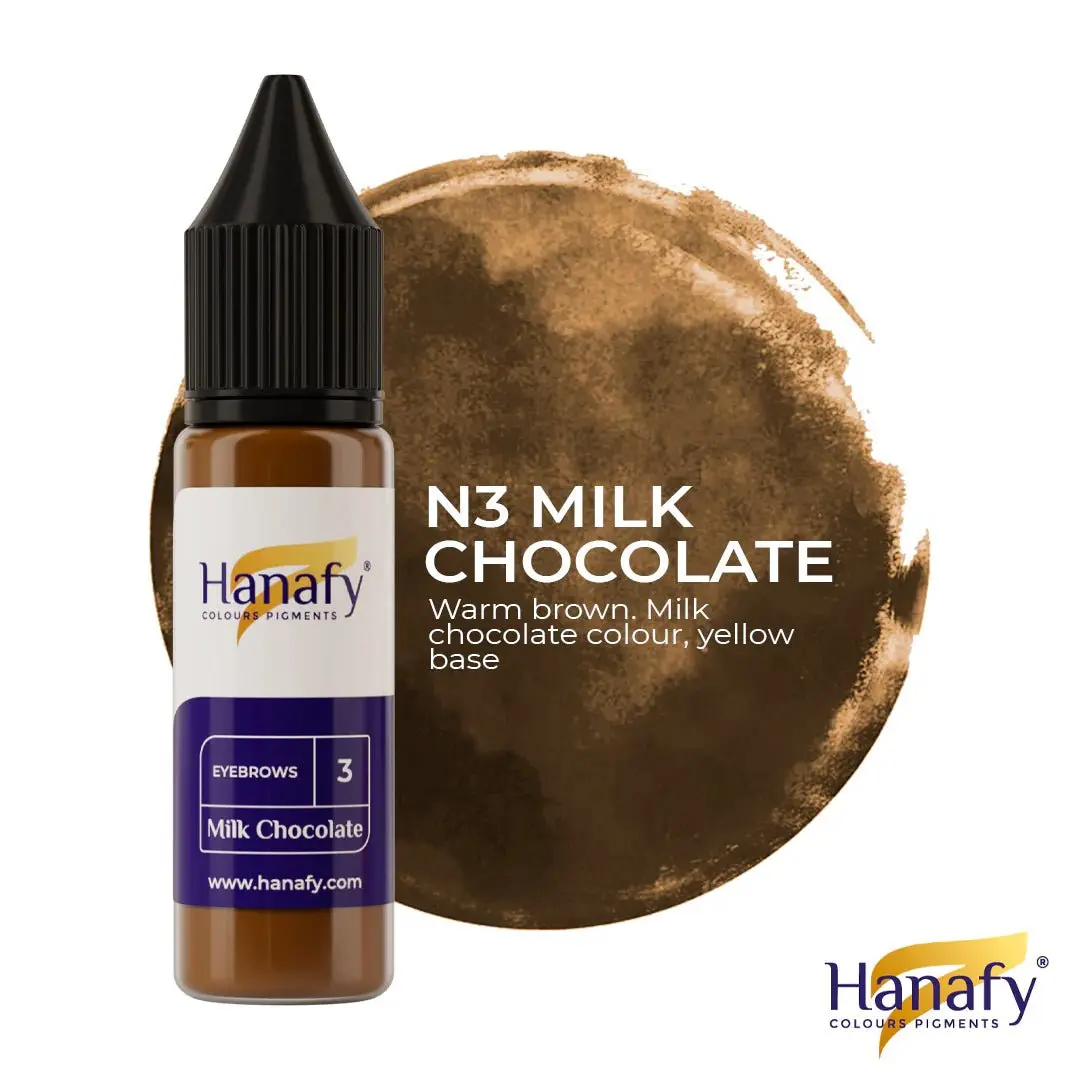N3 Milk Chocolate 15 ml - Hanafy Pigments