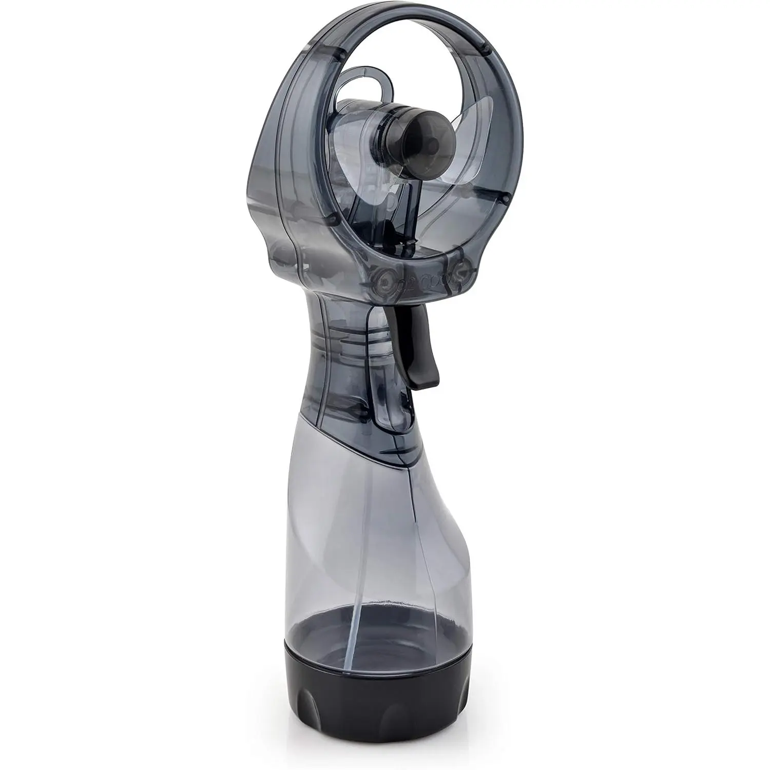 Portable Misting Fan Device for Baby, Handheld Mobile Water Mister with Flexible Tripod, Battery Powered for Stroller & Travel - Grey