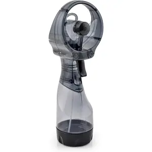 Deluxe Handheld Battery Powered Water Misting Fan (Grey)