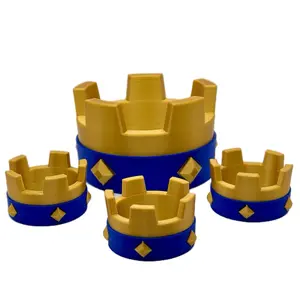 Clash Royale Crowns 3D Printed Video Game Collectible