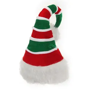 Soft Ridged Santa Hat for Adults