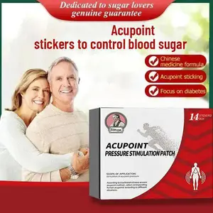 Huatangxiao Acupoint Pressure Stimulation Stickers - 14pcs/Box, Effective Tangli Xiao Acupoint Relief for Pain Management, Natural Chinese Therapy