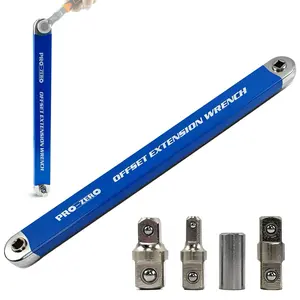 Offset extension wrench