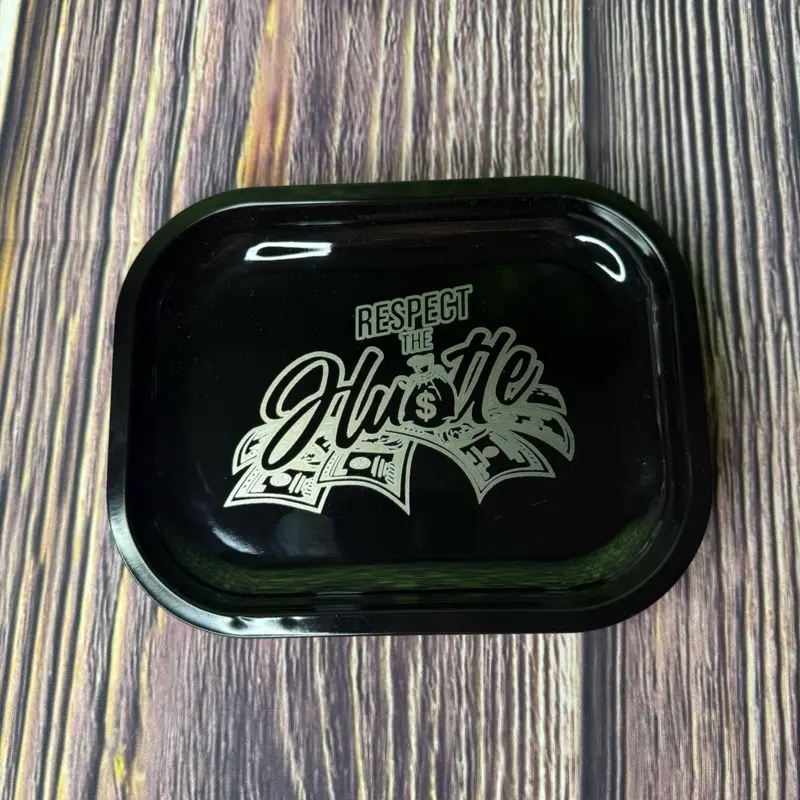 Láser engraved desk organizing tray