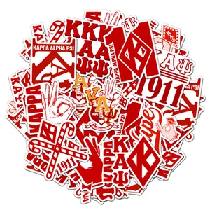 Kappa Alpha Psi Pack 20 PCS Stickers Prited Meme Funny Graphic Waterproof Stickers Pack, Decorative Car Wall Bottle PC Book Vinyl Stickers Decal
