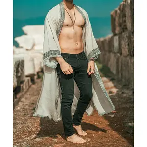 Ancient Sun God Cloak Kaftan Linen Kimono