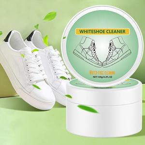 White Shoe Cleaner with Surfactant Water-Free Cleaning Stain Removal Protective Barrier 120g/4.2fl.oz
