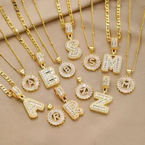 Initials Necklace with Box, 26 Letters Pendant Necklace for Women & Girls, Fashion Jewelry for Party, Daily Decor, Trendy All-match & Exquisite Jewelry for Birthday Gift, Initial Necklace Set Kids Neoprene Animal Backpack shower baby mystery