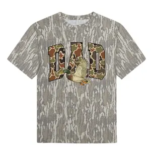 Preppy Camo Dad mossy oak T-Shirt Camo Flying Mallard Duck Bottomland Camo Ultra | Mossy Oak gift for dad 2026