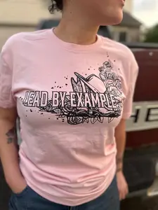 Pink Western Tee