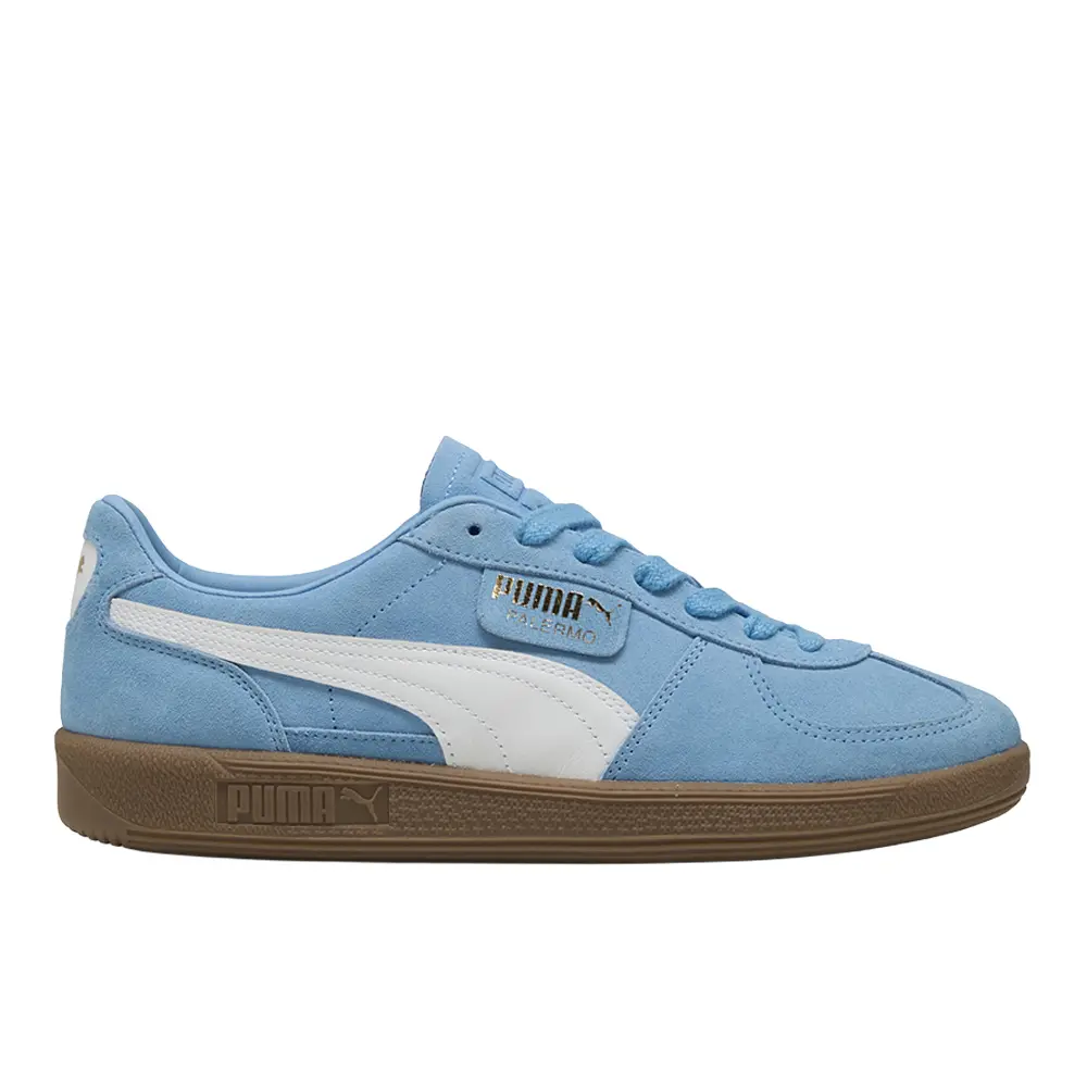 PUMA Mens Palermo Lace Up Sneakers Shoes Casual - Blue