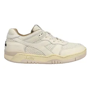 diadora Mens Diadora X Leo Colacicco B.560 Apulia Used Italia Lace Up Sneakers Shoes Casual - Off White