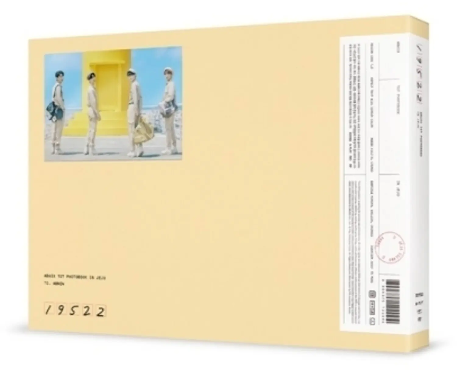 AB6IX - Ab6Ix 1st Photobook In Jeju 19522 (incl. Making of DVD, 200pgPhotobook, Stamp Sticker, 5pc Photocard + Folding Postcard)  [BOOKS] With DVD, Postcard, Photo Book, Photos, Stickers, Asia - Import