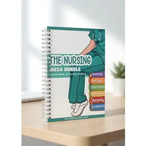 The Ultimate Nursing Mega Bundle | Spiral Bound Notes for Nursing School & NCLEX