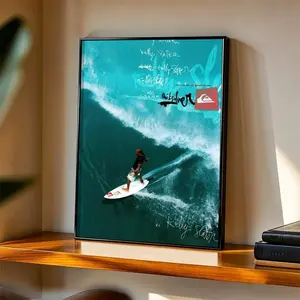 Kelly slater Wall Poster Surf Ocean Poster Wall Art Print Retro Aesthetic Room Decor Office Decor