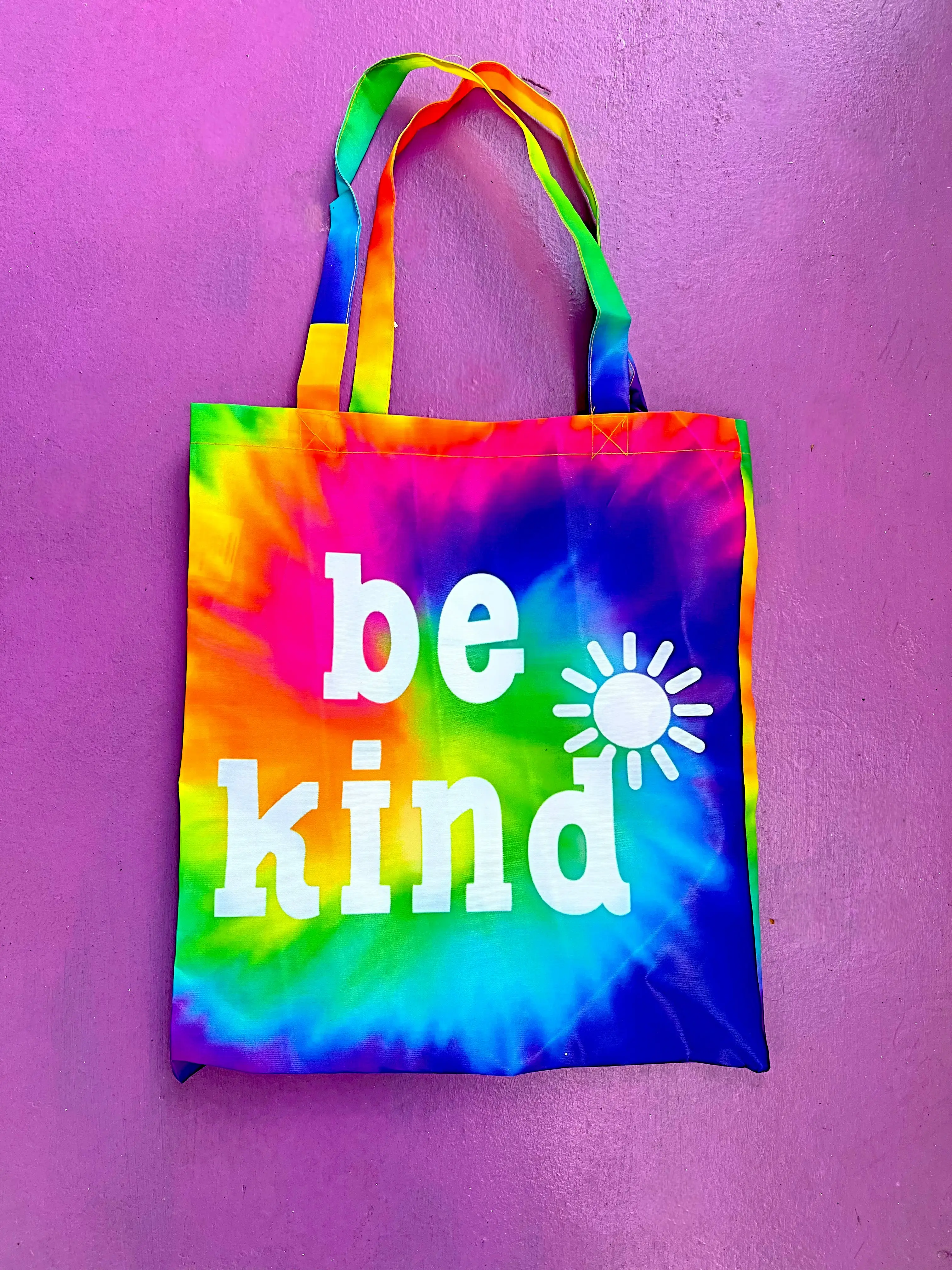Be Kind Rainbow Tote Bag