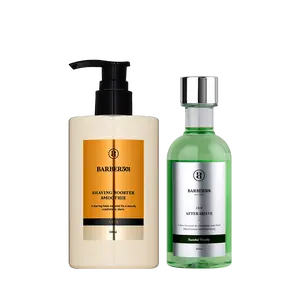 Barber501 Shaving Booster Smoothie Shaving Cream Men, Shaving Gel, Shave Oil, Travel Shaving Cream Vita+Aftershave Shave Soothing Dry Skin Oily Skin Sensitive Skin Lotion for Men Scent