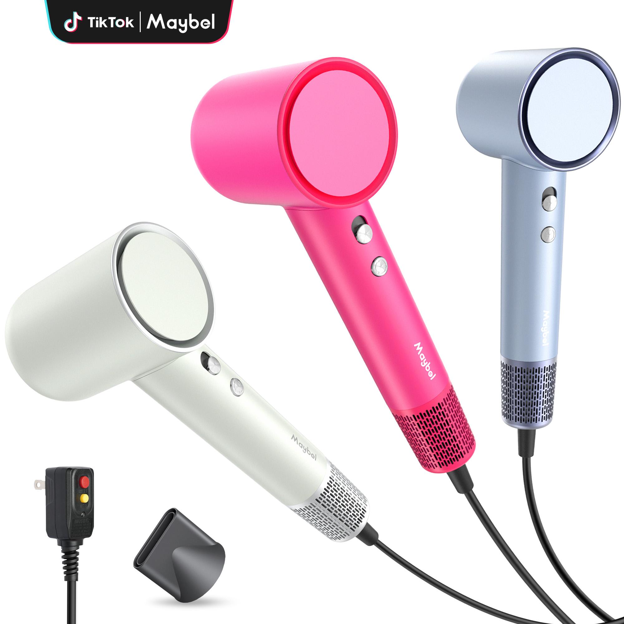 Hair Dryer 150000 RPM High Speed Fast Drying Ionic Blow Dryer with Thermo-Control Low Noise Professional Salon Styling T