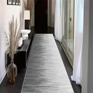 Gradient Long Strip Rug, Ultra Soft Washable Runner Carpet, Modern Runner Rug, Decorative Area Rug for Hallway, Bedroom, Living Room, Home Decor, Farmhouse Style