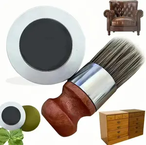 ODPQDO 2PCS Furniture Salve for Leather Care, Furniture Salve/Leather Salve, Furniture Salve & Brush Bundle Wood Polish for Home