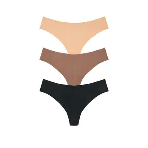 Commando Butter Thong 3 Pack in Multi Colored