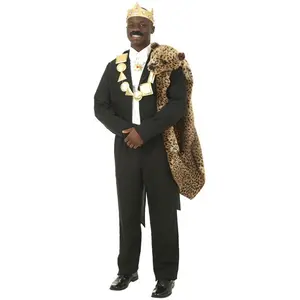 Plus Size Coming to America Akeem Costume for Men
