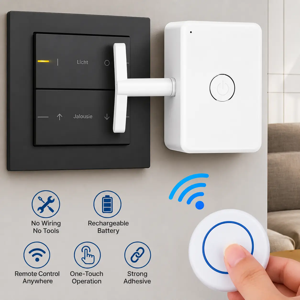 SmartPress Wireless Button Pusher NONE