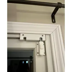 Sliding Door Lock for Sliding Glass Door, Security Door Locks for Sliding Patio Doors, Lock Size 2.5" L, 1.5"W, Confirm Door Fit Before Purchase