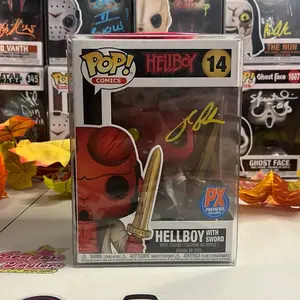 Funko Pop! Autographed DC Hellboy Signed By Ron Perlman