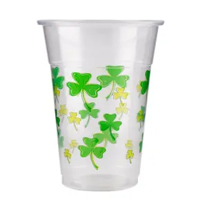 Soft Plastic Cups - St. Patrick's 20 Ct. - 16 ounce