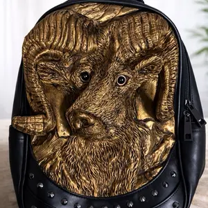 Ram Titan Pack SKU 3229 BLACK/GOLD with Gold Ram Design and Black Base