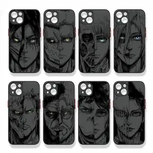 "Attack on Titan" Anime-Themed Phone Case — Compatible with iPhone 17, 16, 15, 14, 13