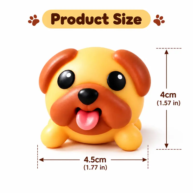 Funny Tongue Popping Pug Toy, Cute Squeeze Dog Fidget Toy, Soft Silicone Stress Relief Gadget, Novelty Desk Toy & Gift,Halloween Christmas Birthday Funny Gift Funny Tongue Popping Pug Toy, Cute Squeeze Dog Fidget Toy, Soft Silicone Stress Relief Gadget, Novelty Desk Toy & Gift,Halloween Christmas Birthday Funny Gift