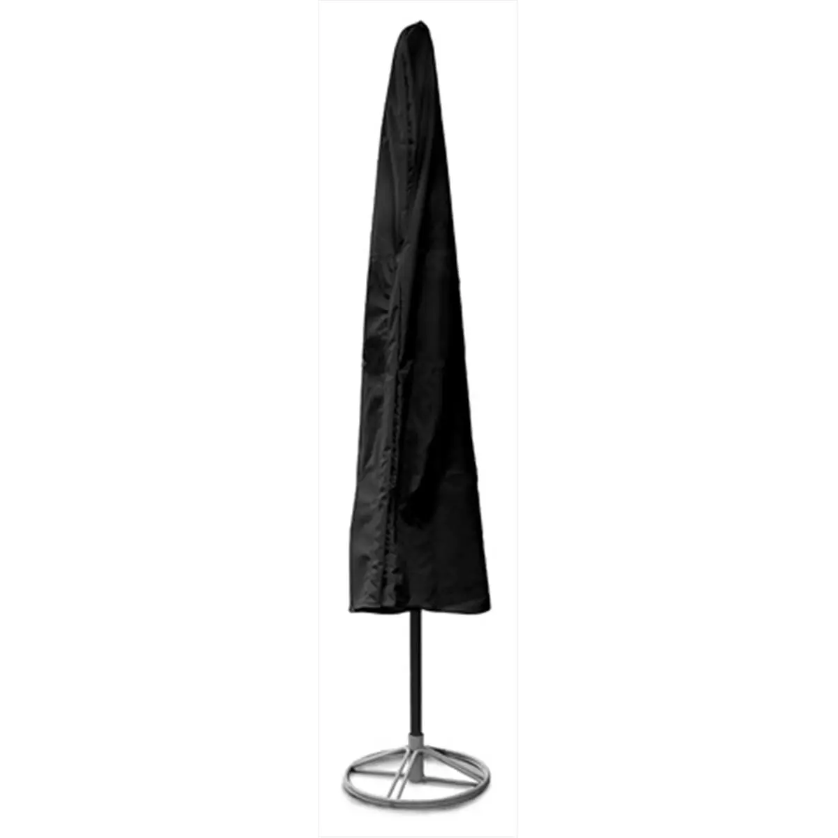 KoverRoos 74282 Weathermax 11 ft Umbrella Cover- Black - 88 H x 48 Circumference in.