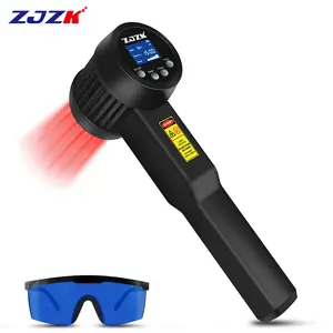 ZJZK 3W Cold Laser Therapy ,Home Use  650nm+808nm Red Infrared Light for Pain Relief  ,Anti Inflammatory Laser  ,Wound Healing Red Light Therapy，Equine Therapy Laser,Laser Machine For Dog,Laser Therapy For Pets and Humans,Laser  for Peripheral Neuropathy