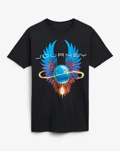 Express Journey Black Graphic T-Shirt