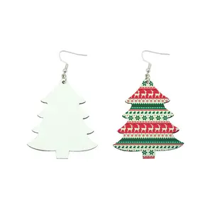 Christmas Tree Earrings Sublimation Blanks