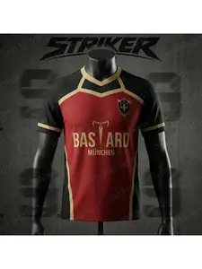 2026 New Athletic Summer Unisex Anime Blue Lock Bastard Munchen Isagi Soccer Jersey Quick-Dry Cosplay Football Sports Shirt