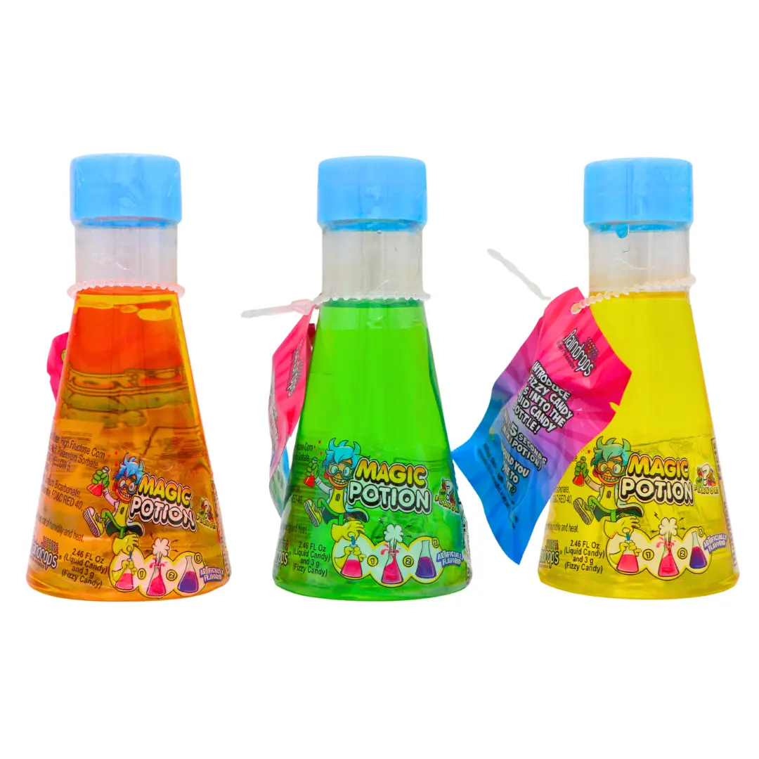 Magic Potion Liquid Candy, Fizzy Science-Style Candy, 2.46 fl oz