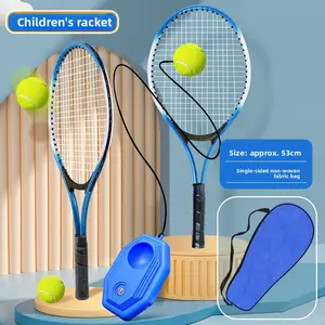 Children and adolescents beginner tennis racket Tennis trainer with wire rebound set Beginner tennis racket