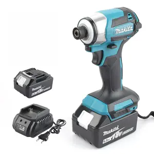 Makita 173 18V  Brushless Cordless Impact Driver, Ergonomic Compact Structure, Variable Speed Regulation, High Torque Performance, Applied To Household Assembly, Workshop Maintenance And Industrial Fastening Projects