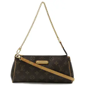 Pre-owned Louis Vuitton Canvas Shoulder Bags Monogram Eva 2way shoulder bag