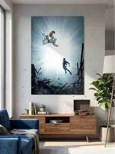 Superman Invincible posters (new and old), cool anime wall decorations, modern teenage boy room decor.
