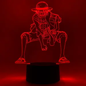 Luffy Otaku Lamp
