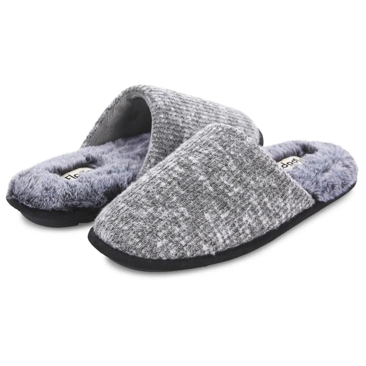 Floopi Women's Aurora Knit Scuff Slippers