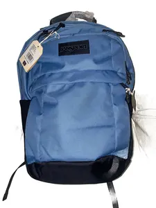 JanSport Landings Pack With 15” Laptop Pocket, 100% Recycled, Elemental Blue