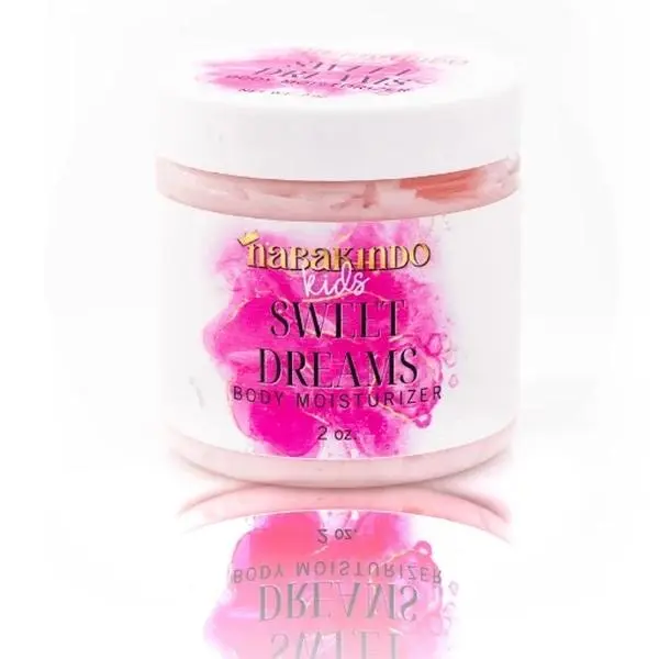 Nabakindo Skincare Kids Sweet Dreams Face & Body Butter for Sensitive Skin, Eczema & Psoriasis