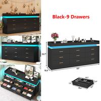 Black-9 Drawers